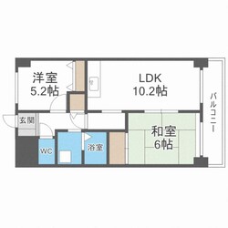 ダイアパレス北18条の物件間取画像